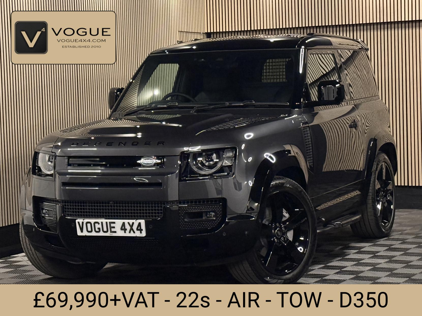 Land Rover Defender 90 3.0 D350 MHEV X-Dynamic HSE Hard Top SUV 3dr Diesel Auto 4WD SWB Euro 6 (s/s) (350 ps)